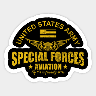 US Special Forces Aviation (distressed) Sticker